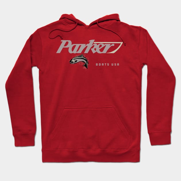 Parker Boats Hoodie by Midcenturydave